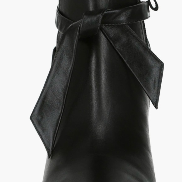 Alexandre Birman Black Ankle Boots with Wrap-Around Strap - Picture 3 of 11